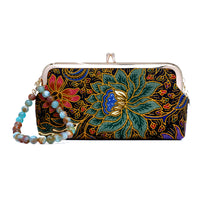 Wristlet Pouch - Moonlit Garden