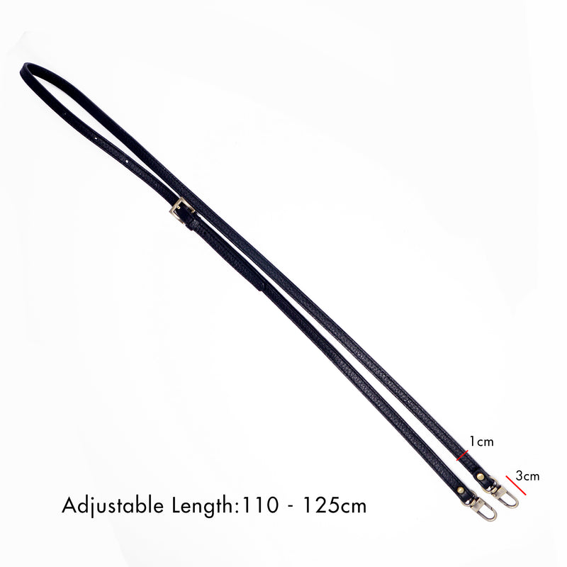 Leather Strap For Crossbody 120cm - Bronze Hardware