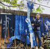 Workshop Program - Early bird 20% off - Natural indigo tie dye tote bag & scarves