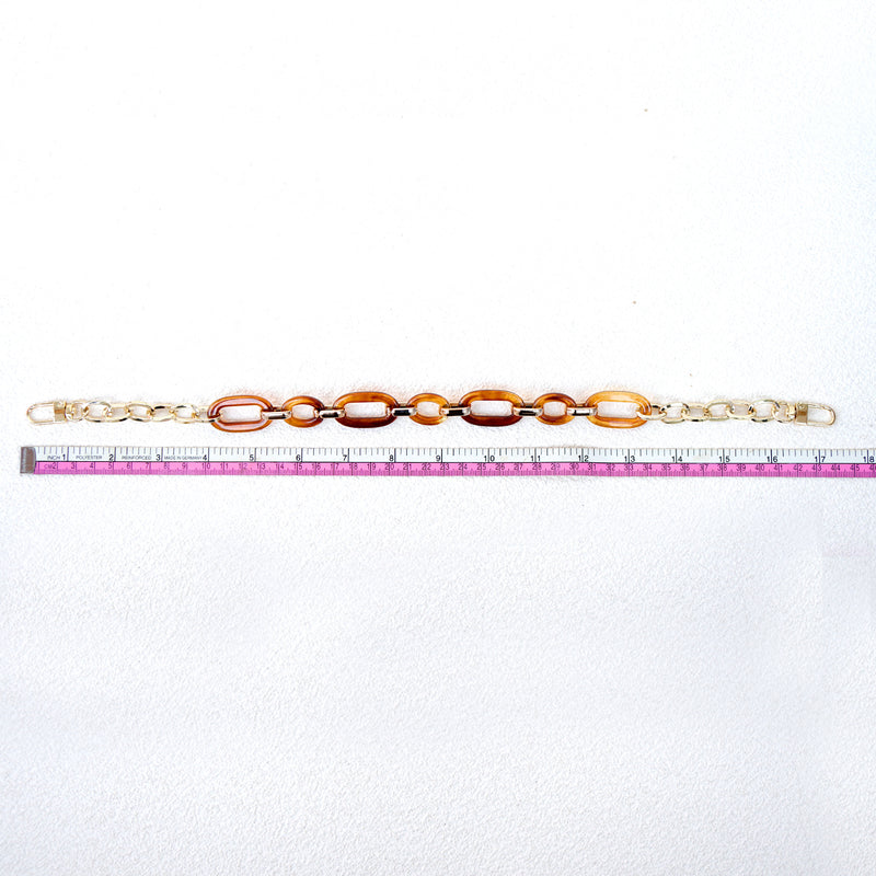 Acrylic Bag Chain Strap - Sazerac
