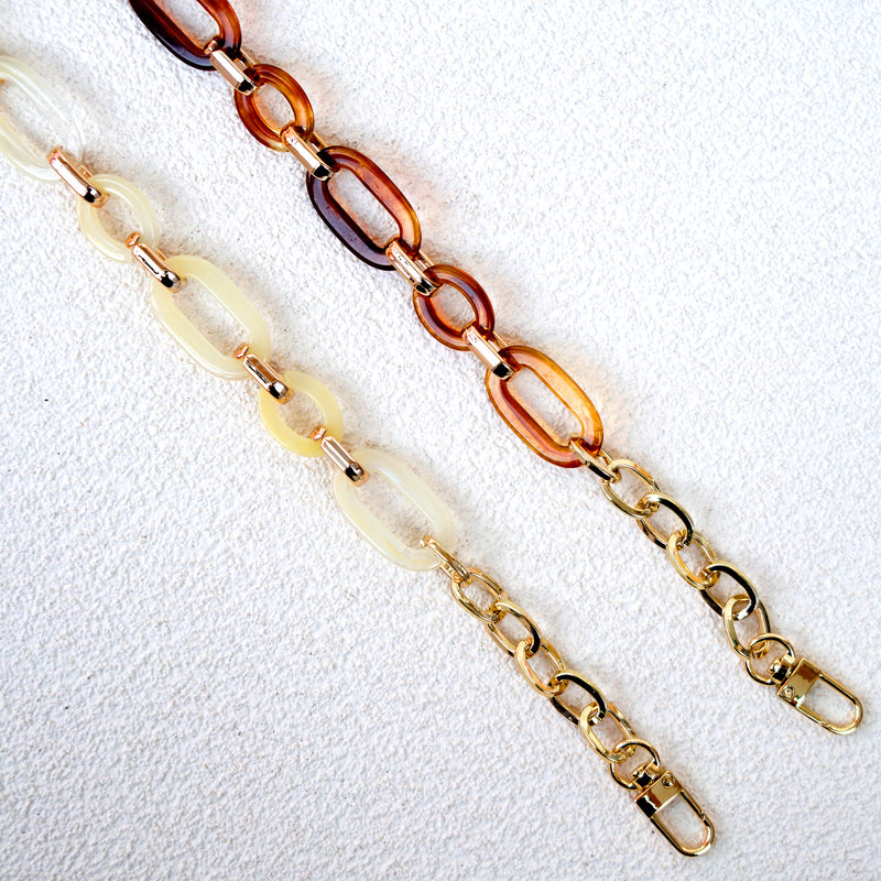 Acrylic Bag Chain Strap - Sazerac