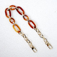 Acrylic Bag Chain Strap - Sazerac