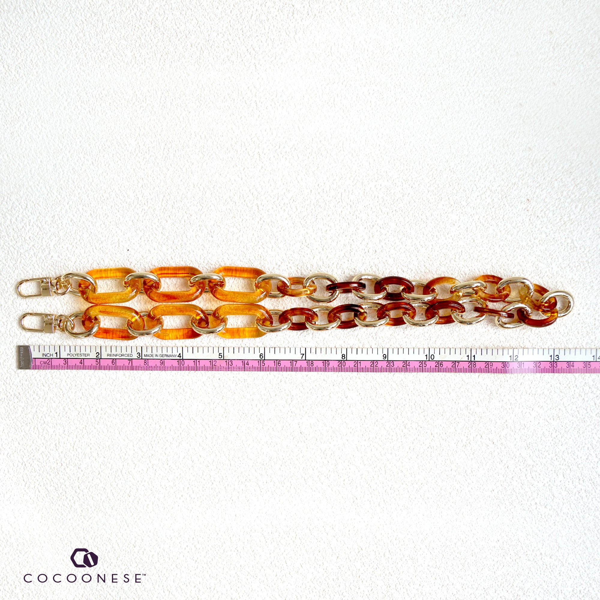 Acrylic Bag Chain Strap - Old fashioned