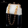 Acrylic Bag Chain Strap - Old fashioned