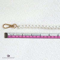 Imitation Pearl Bead Bag Chain Strap - Gin Fizz