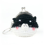 Animal Coin Purse with Key Chain - Shiba