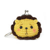 Animal Coin Purse with Key Chain - Lion