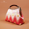 Amber Resin Top Handle Bag - Songket Waltz (Pink)