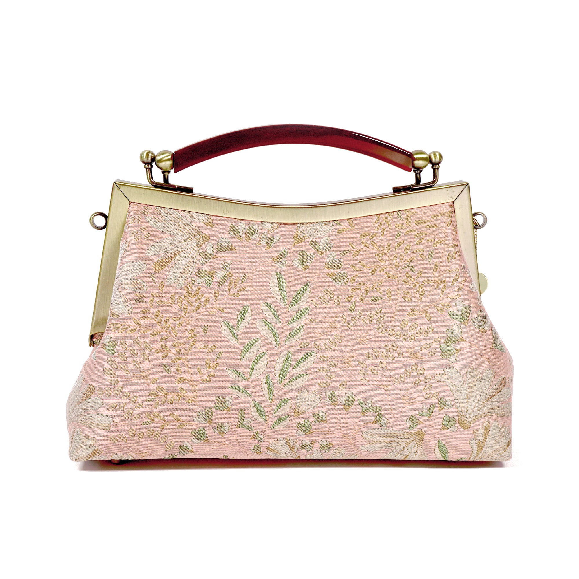 30% OFF Amber Resin Top Handle Bag - Chicory