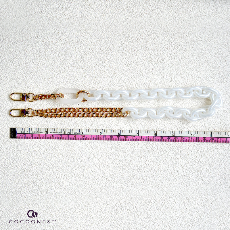 Acrylic Bag Chain Strap - Pina Colada