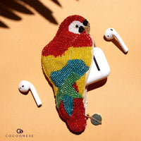 Beaded Coin Purse - Parrot
