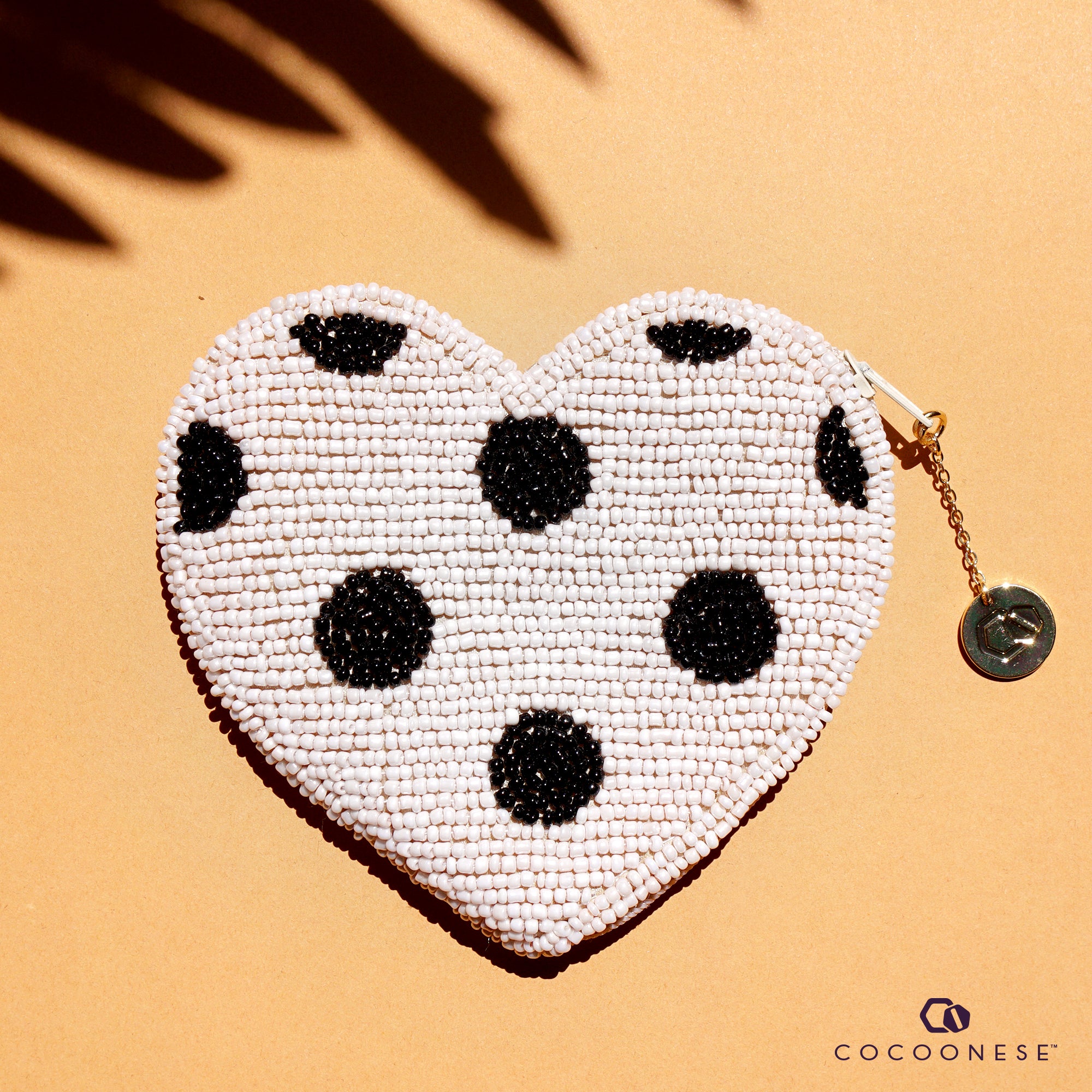 Beaded Coin Purse - Heart