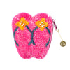 Beaded Coin Purse - Sandal