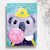 Postcards - "Kick Bear" Children