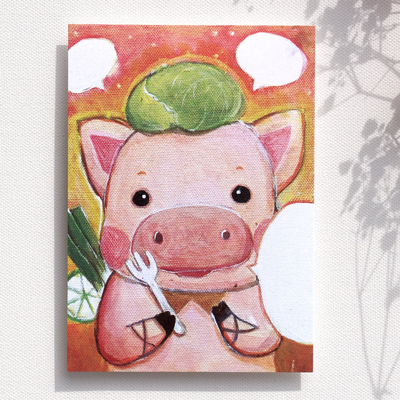 Postcards - Chef Piglet