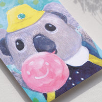 Postcards - "Kick Bear" Children