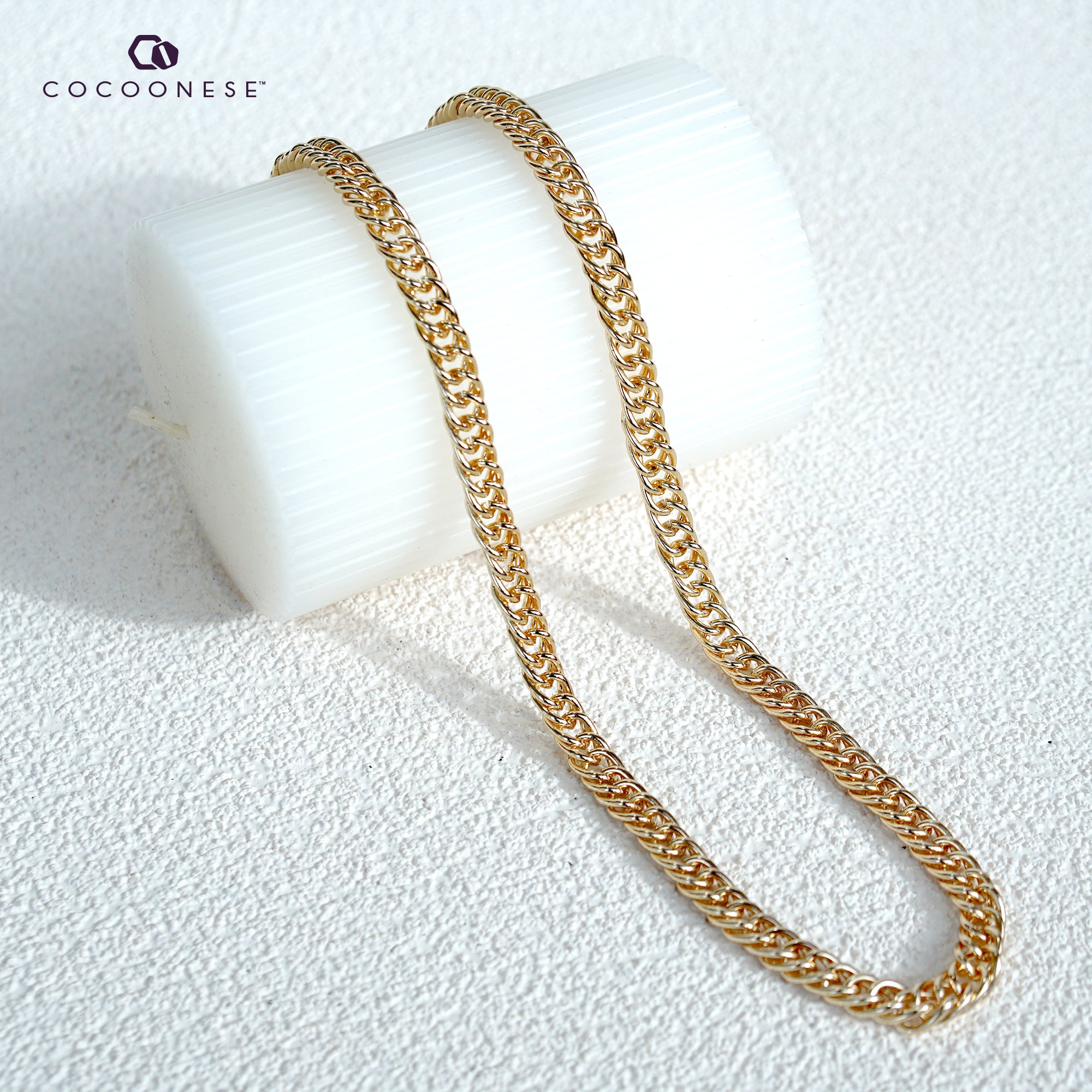 Metal Chain Strap - Flat Chain