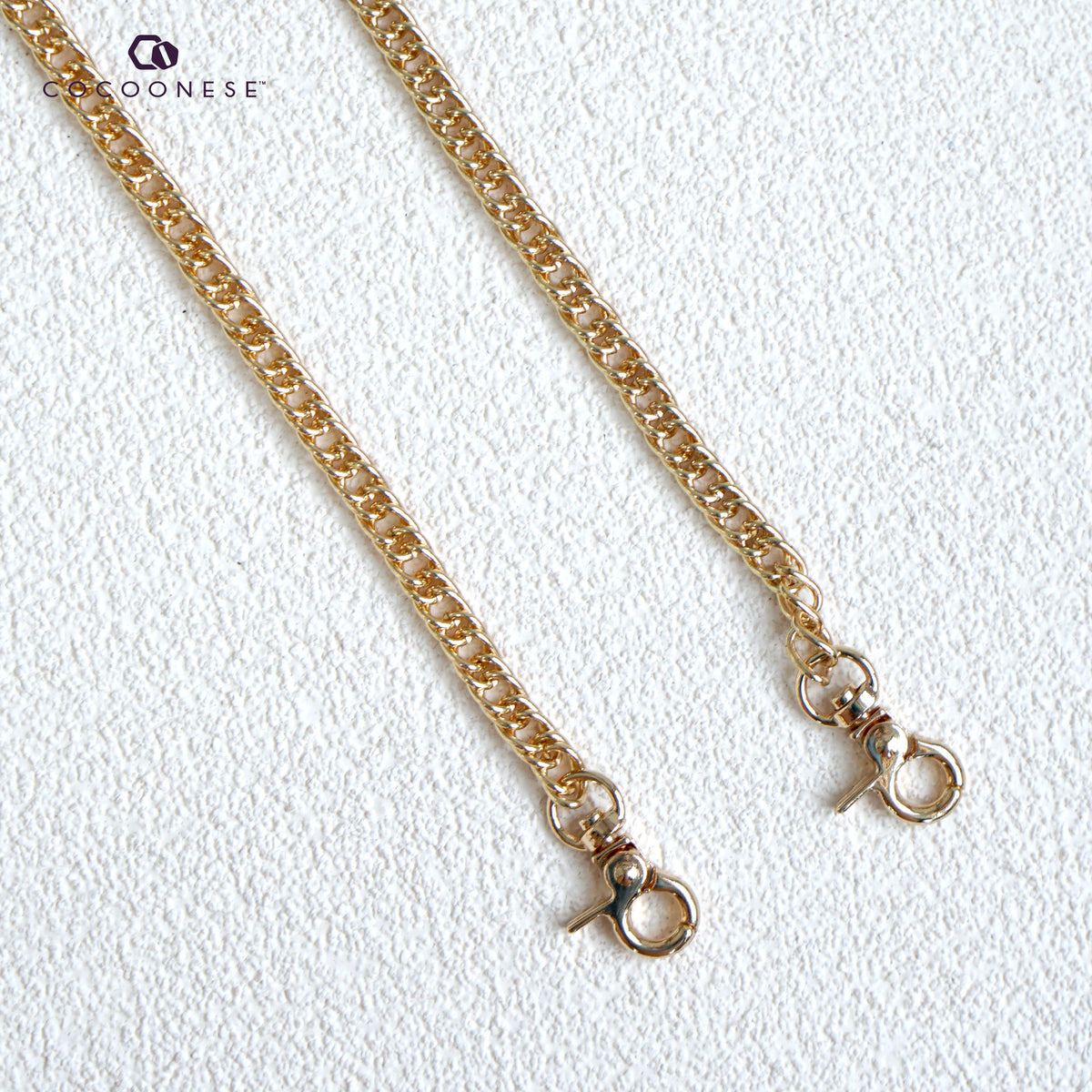 Metal Chain Strap - Flat Chain