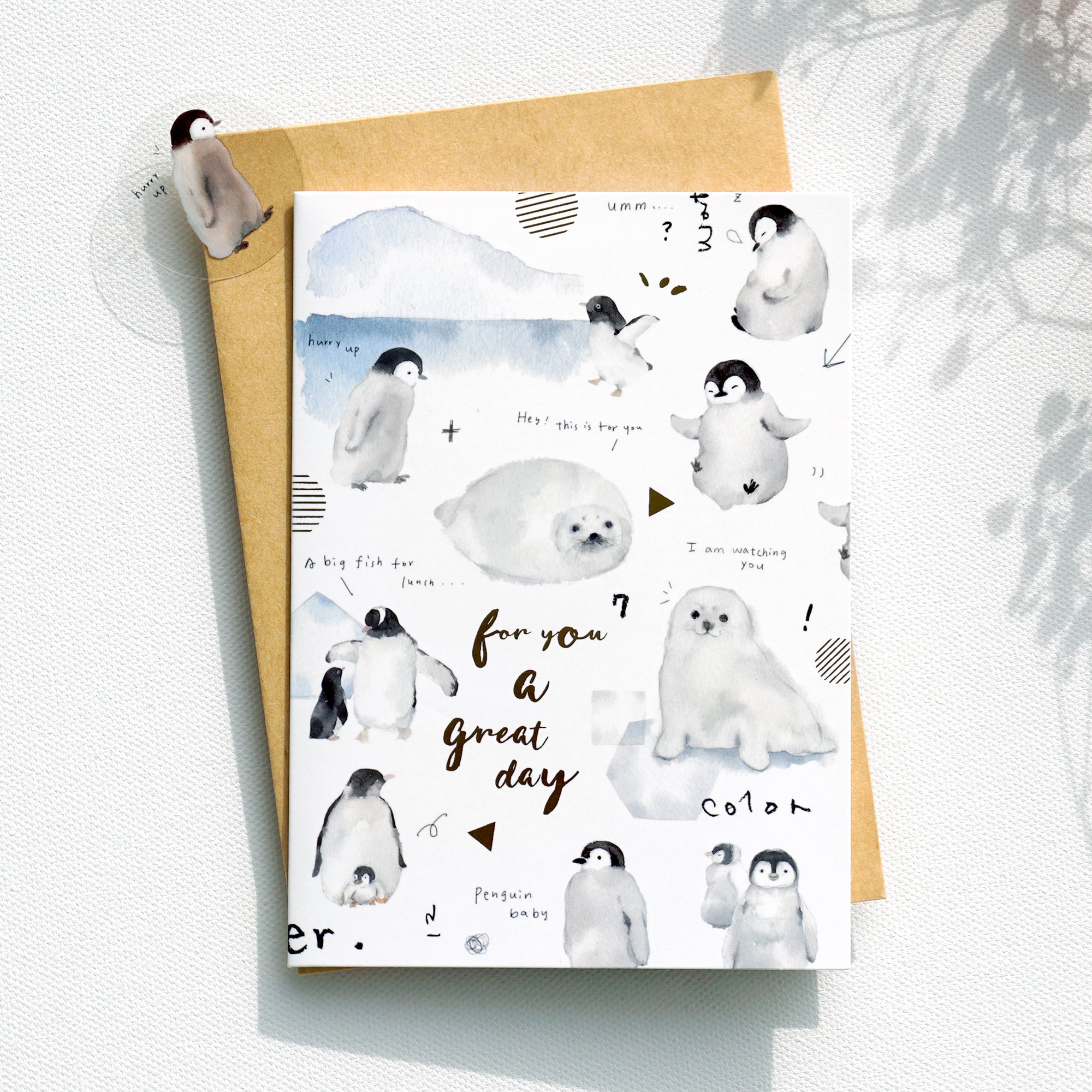 Greeting Cards - Penguin