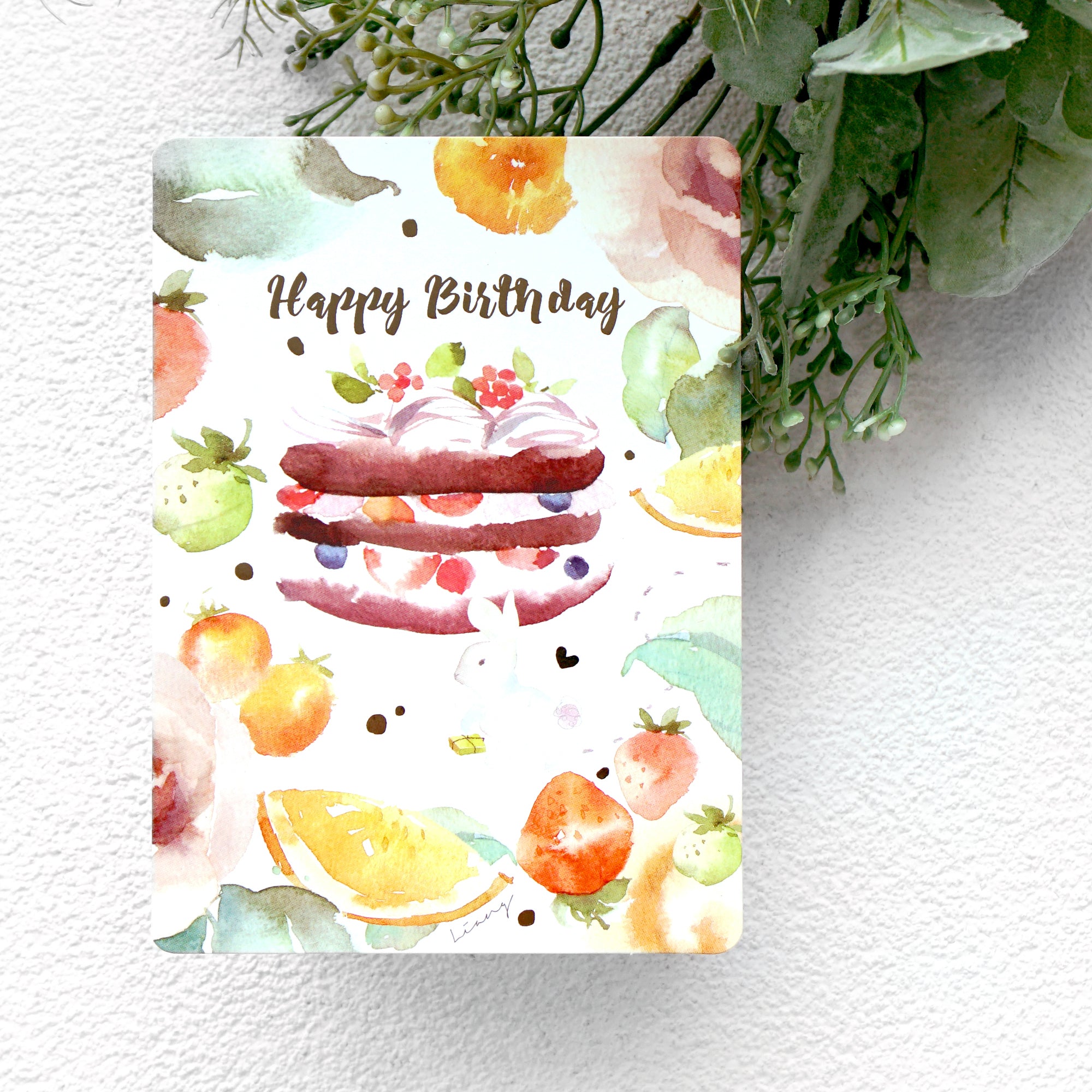 Greeting Cards - Fruit Cake　