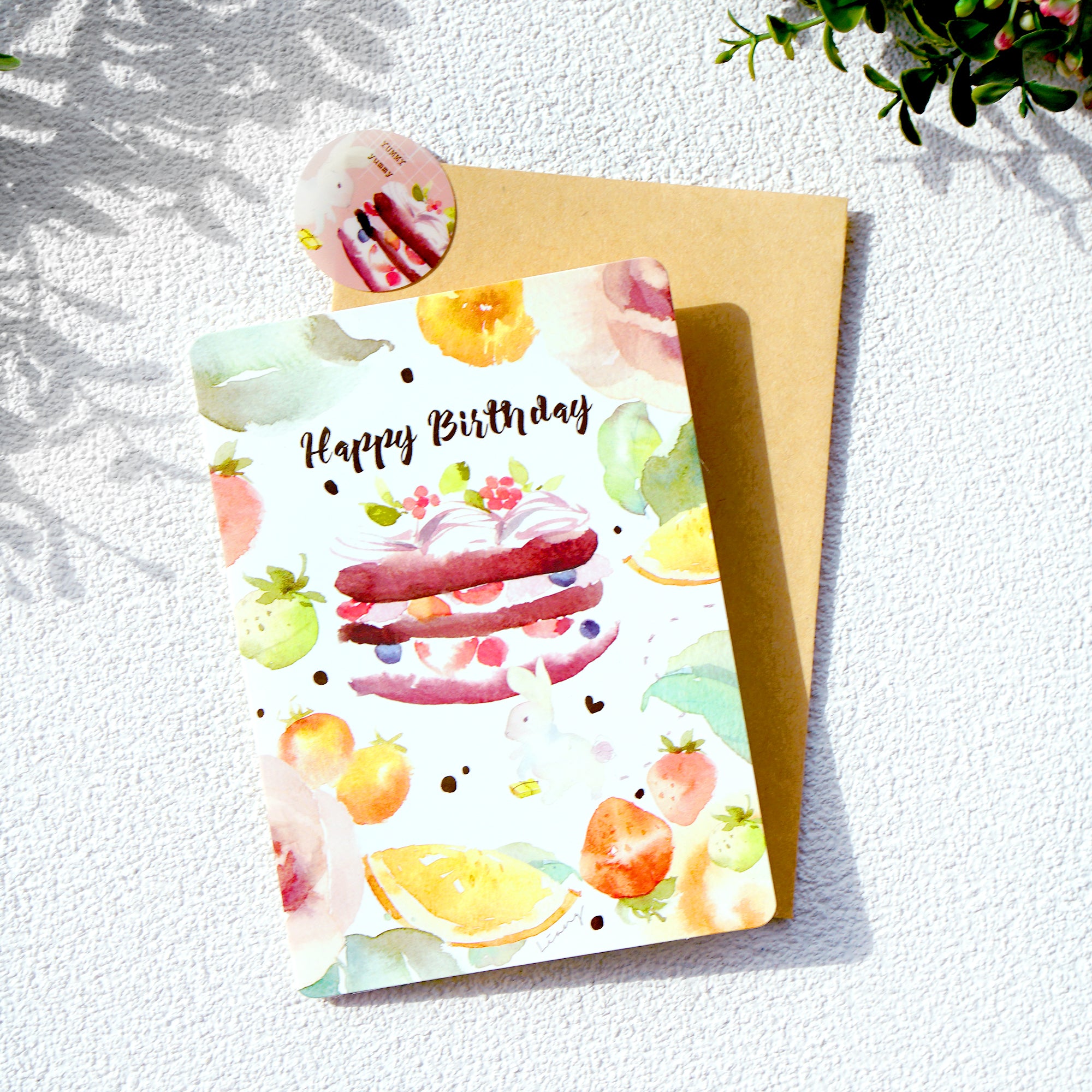 Greeting Cards - Fruit Cake　