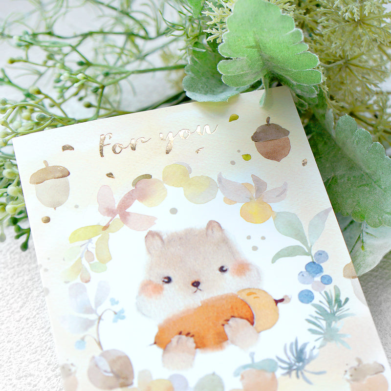 Greeting Cards - Squirreling