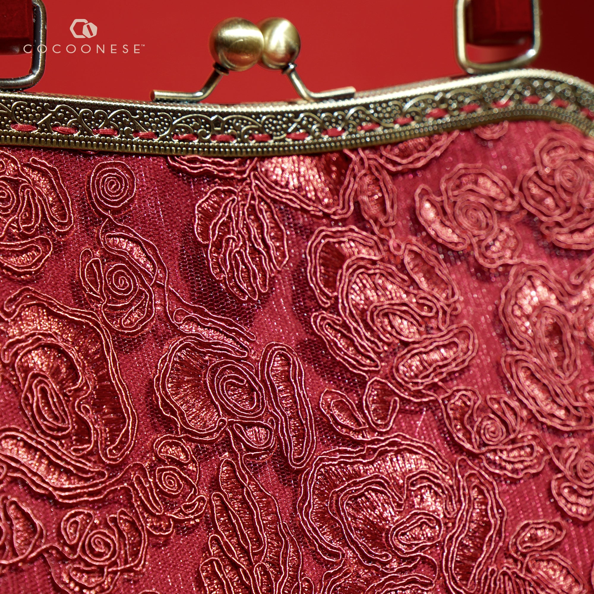 Clasp Handbag - Vintage Lace