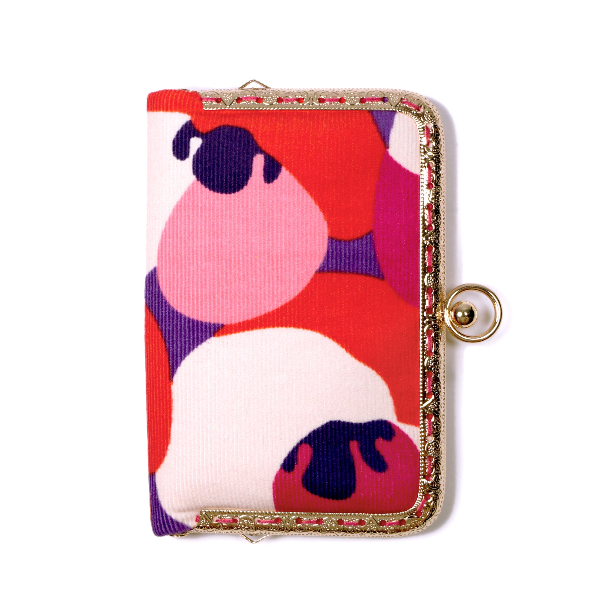 Kiss Clasp Card Holder - Camilla's Blush