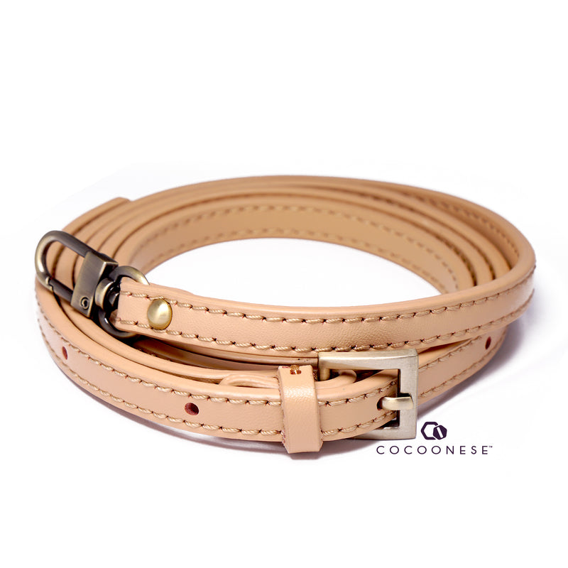 Leather Strap - Bronze Material