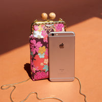 Cell Phone Purse - Sakura Clouds
