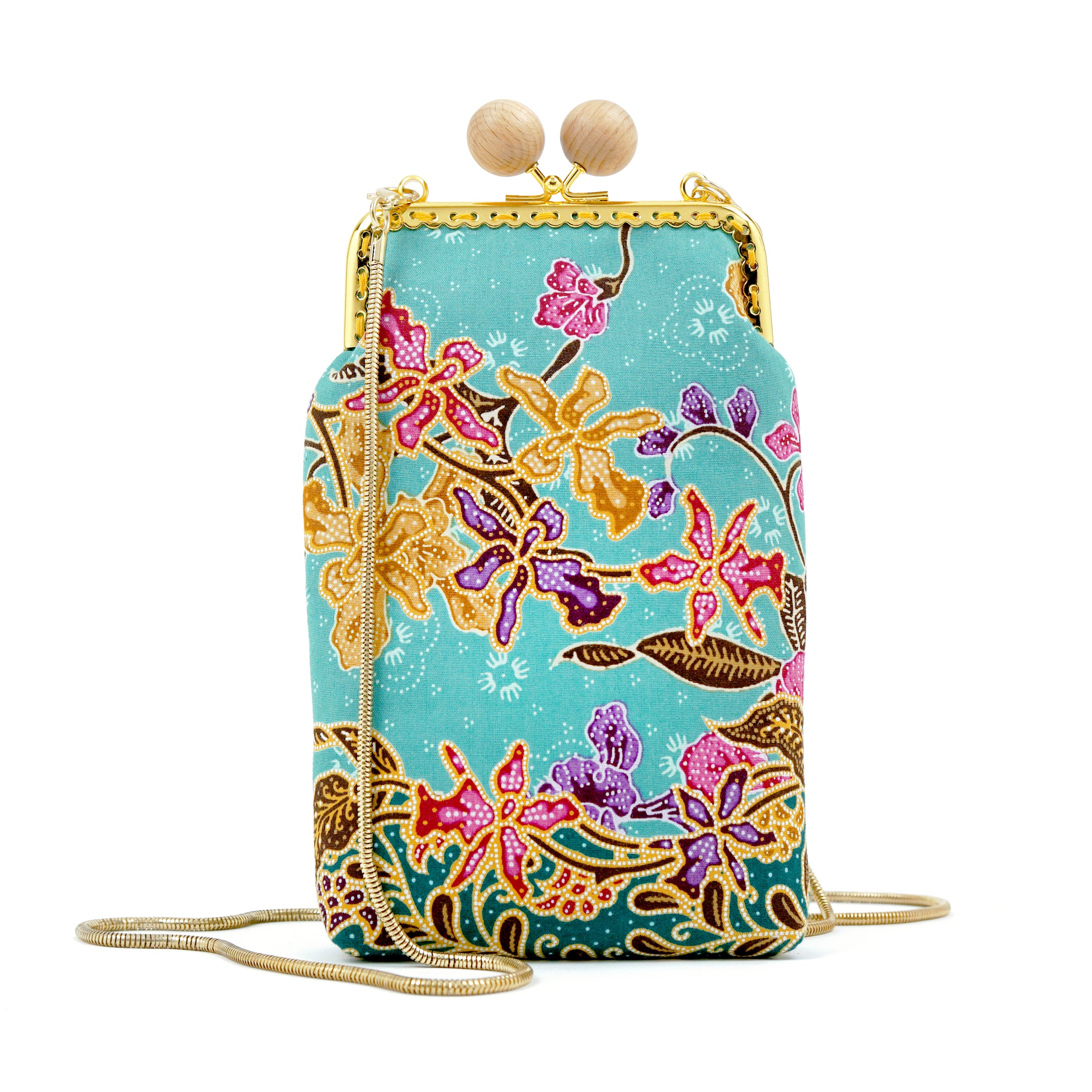 Cell Phone Purse - Orchid Garden