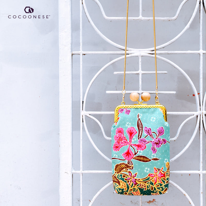 Cell Phone Purse - Orchid Garden