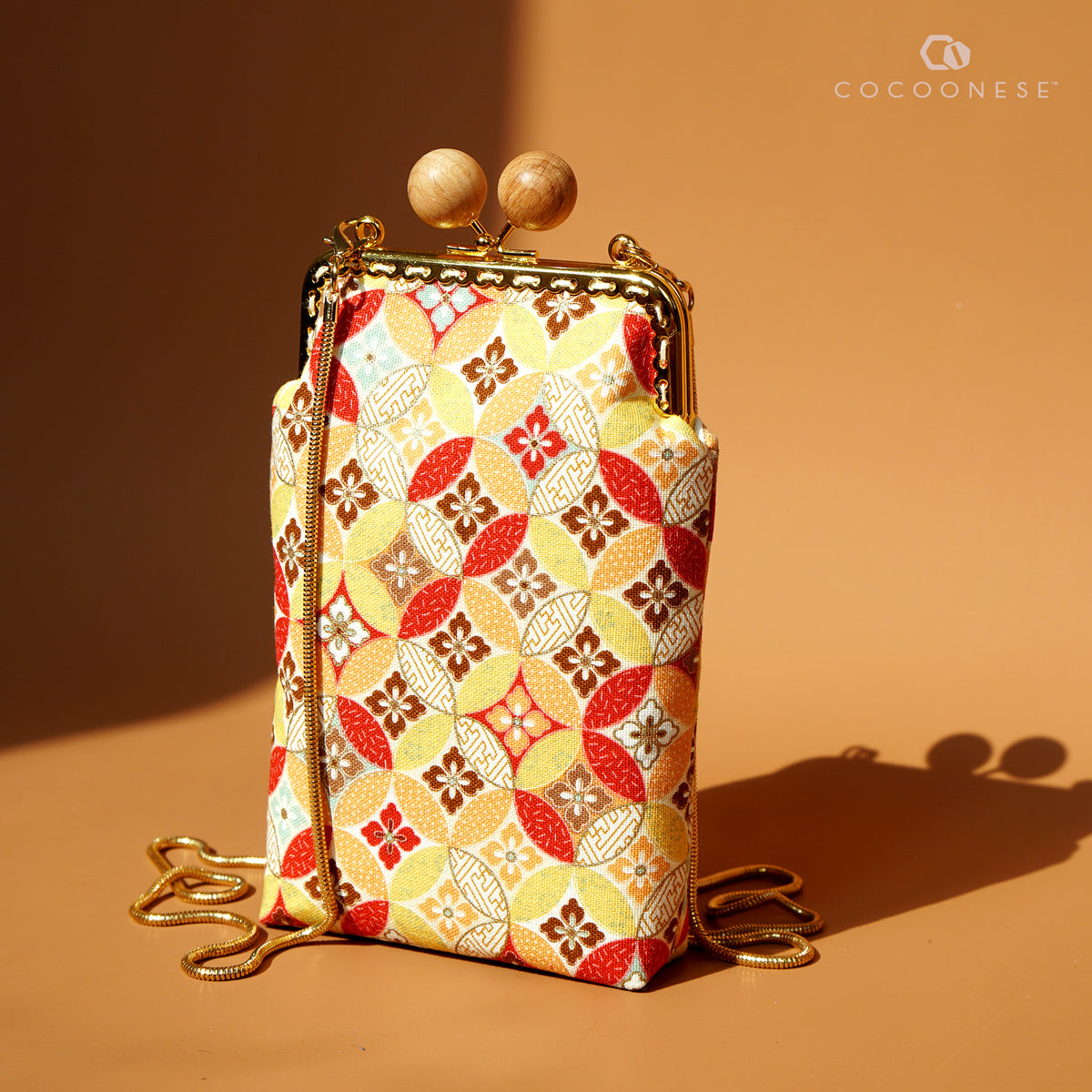 Cell Phone Purse - Moon Tiles