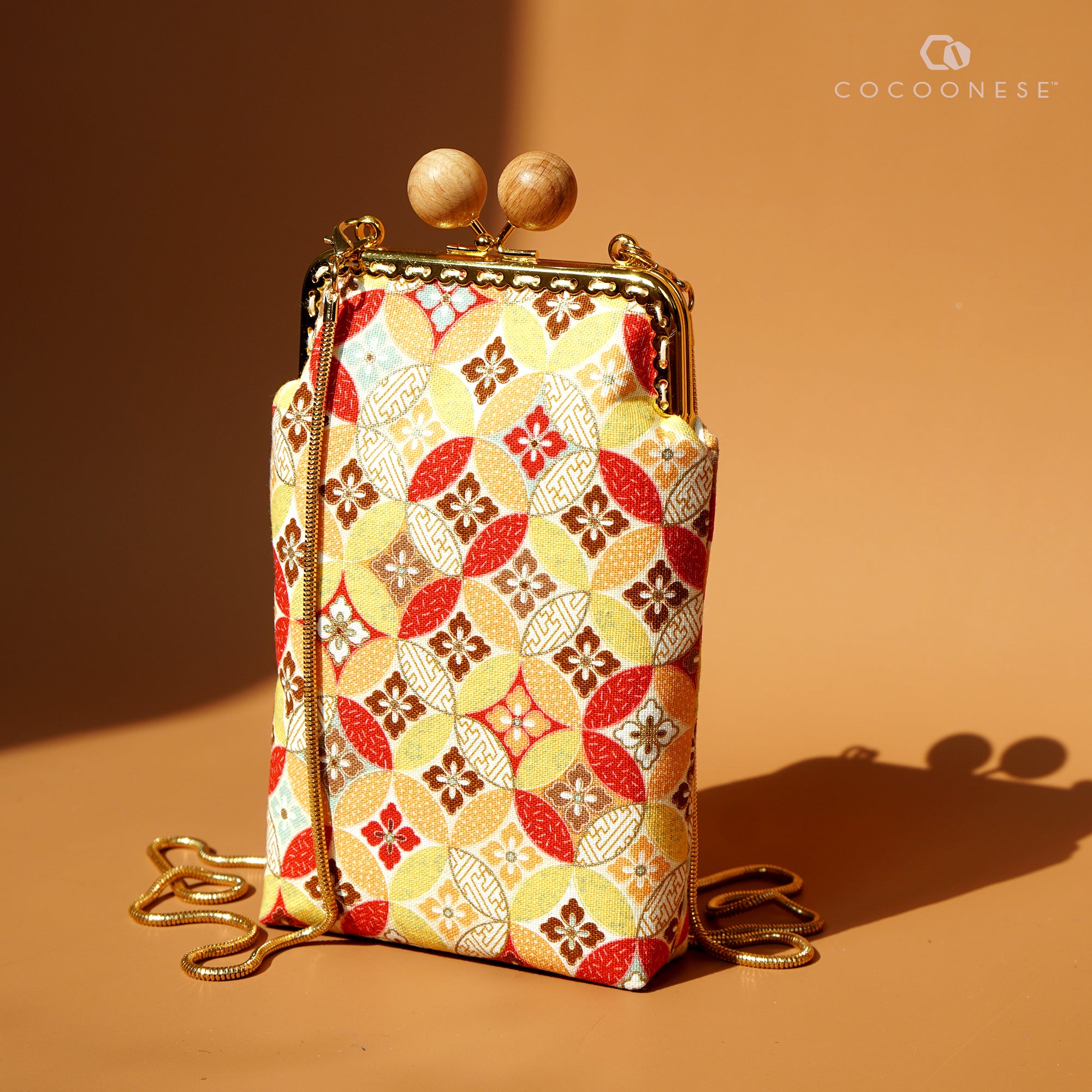 Cell Phone Purse - Moon Tiles