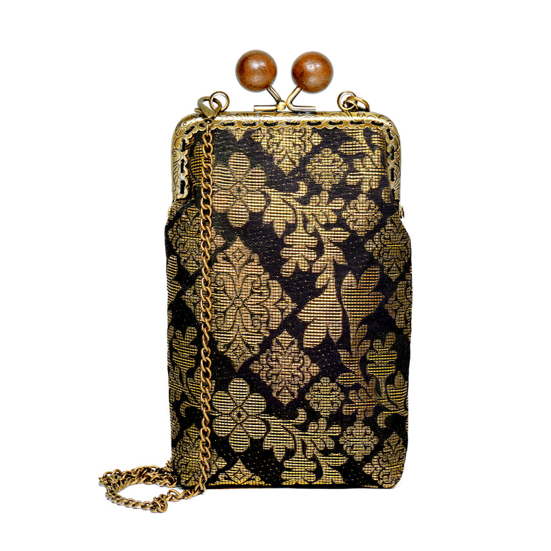 Cell Phone Purse - Royal Songket