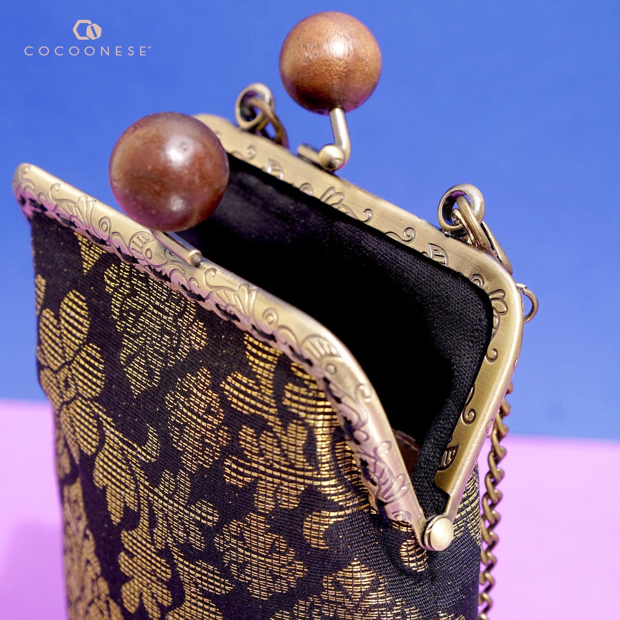 Cell Phone Purse - Royal Songket