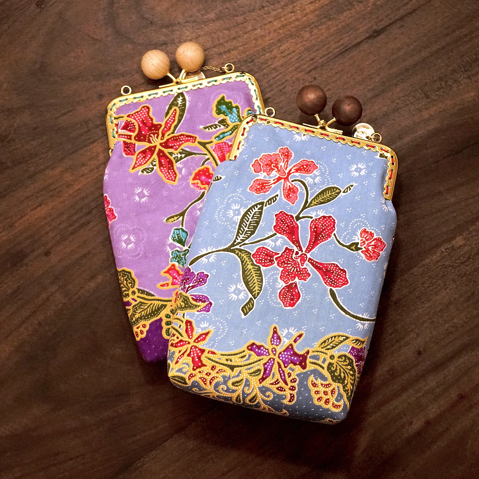 Cell Phone Purse - Orchid Garden