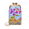 Cell Phone Purse - Orchid Garden
