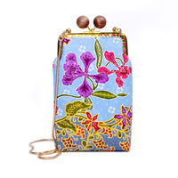 Cell Phone Purse - Orchid Garden