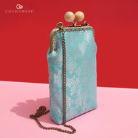 Cell Phone Purse - Royal Songket