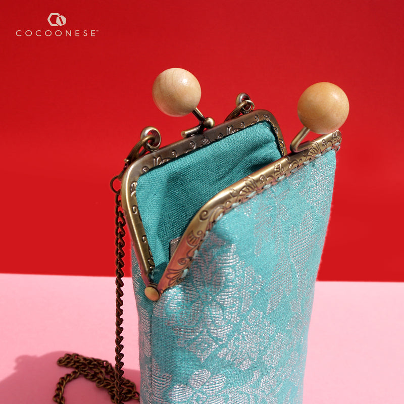 Cell Phone Purse - Royal Songket