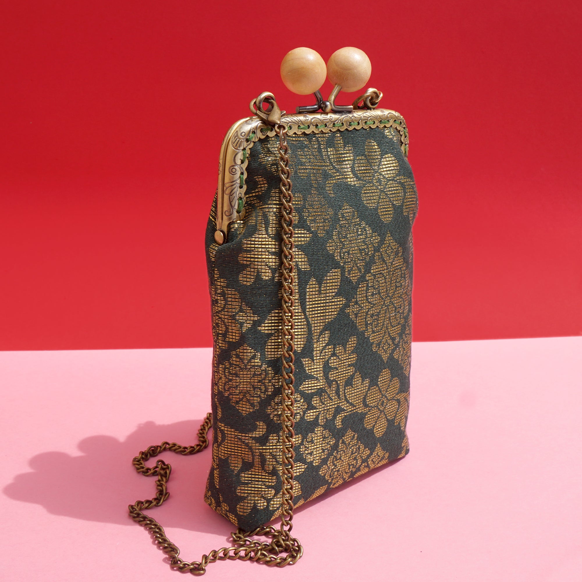 Cell Phone Purse - Royal Songket