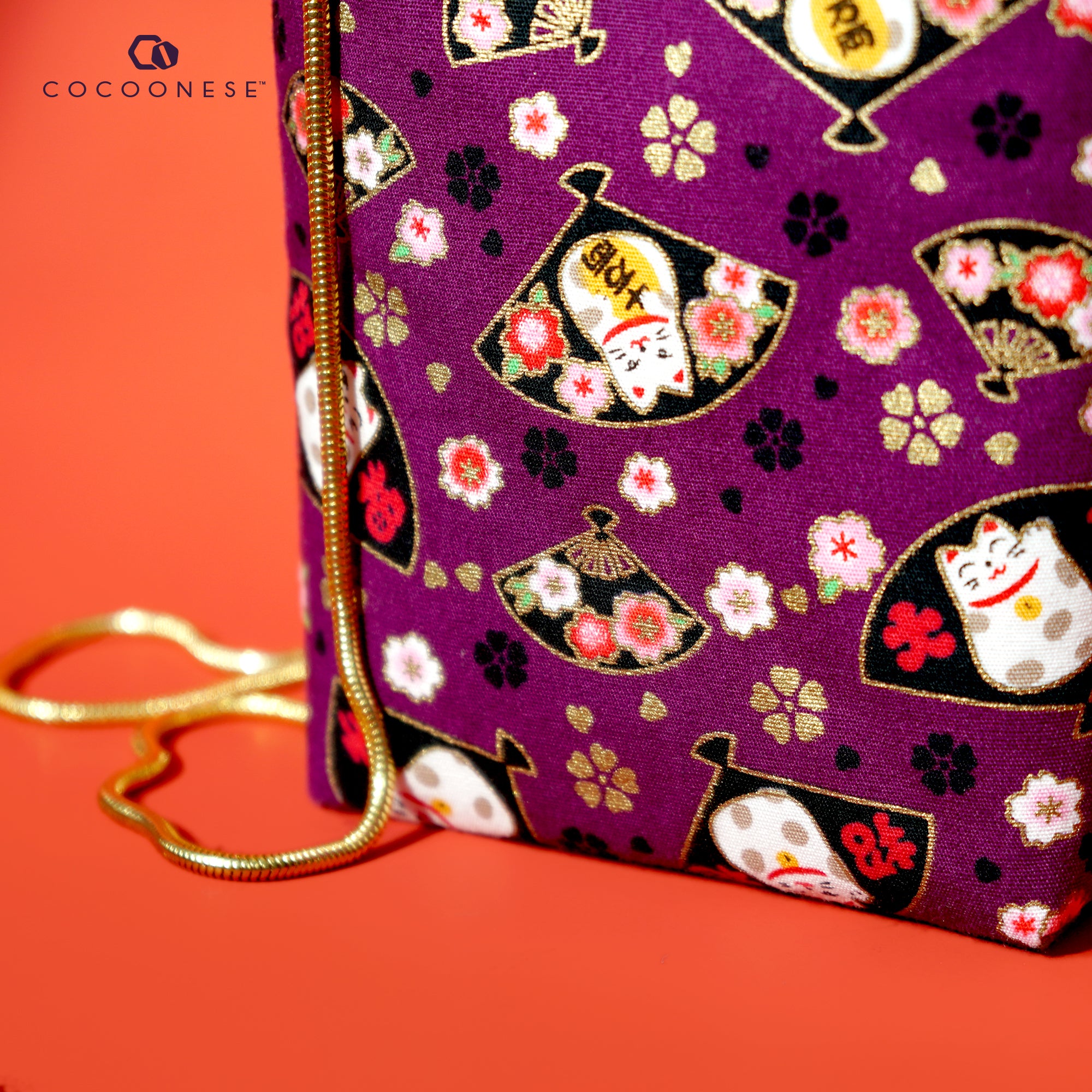 Cell Phone Purse - Maneki Neko