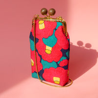 Cell Phone Purse - Camellia Japonica