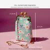 Cell Phone Purse - Orchid Garden