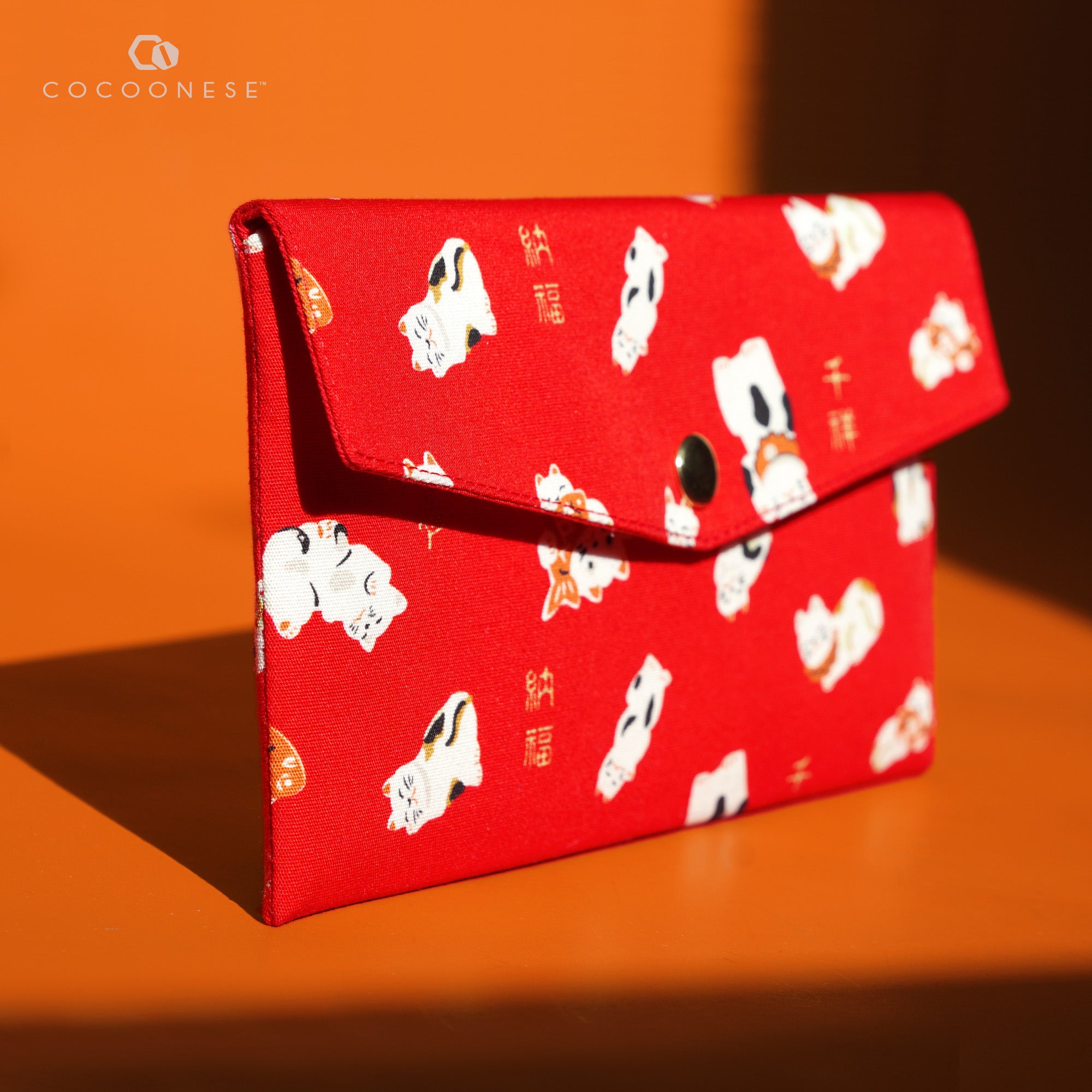 Red Packet Organizer - Lucky Cat