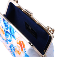 Sling Bag With Golden Frame - Cascade