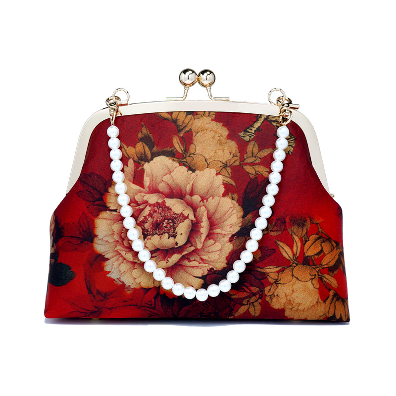 Sling Bag With Pearl Chain - Forever In Love