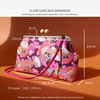 Clasp Sling Bag - Natsume
