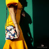 Trapezoid Crossbody Bag - Sakura Forest